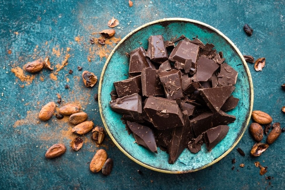 Unknown properties of dark chocolate