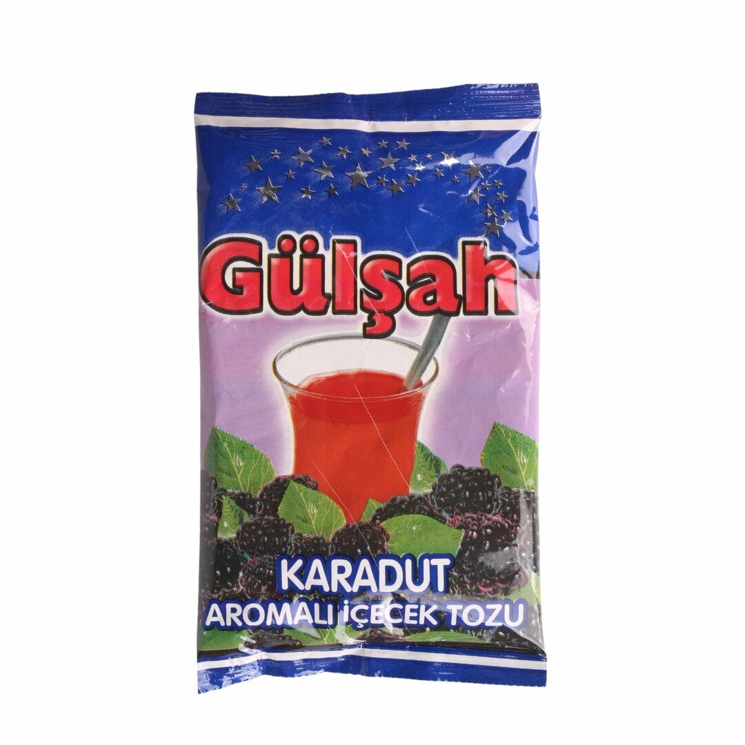 Karadut aromalı içecek tozu