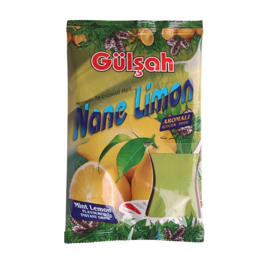 nane limon aromalı içecek tozu