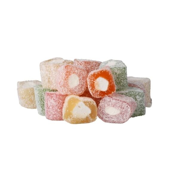 Fruit Flavored Mixed Turkish Delight ( 500 gr )