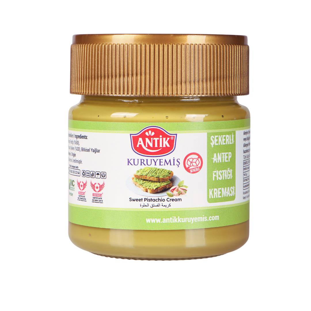 Antep Fıstık Kreması Şekerli 220 Gr