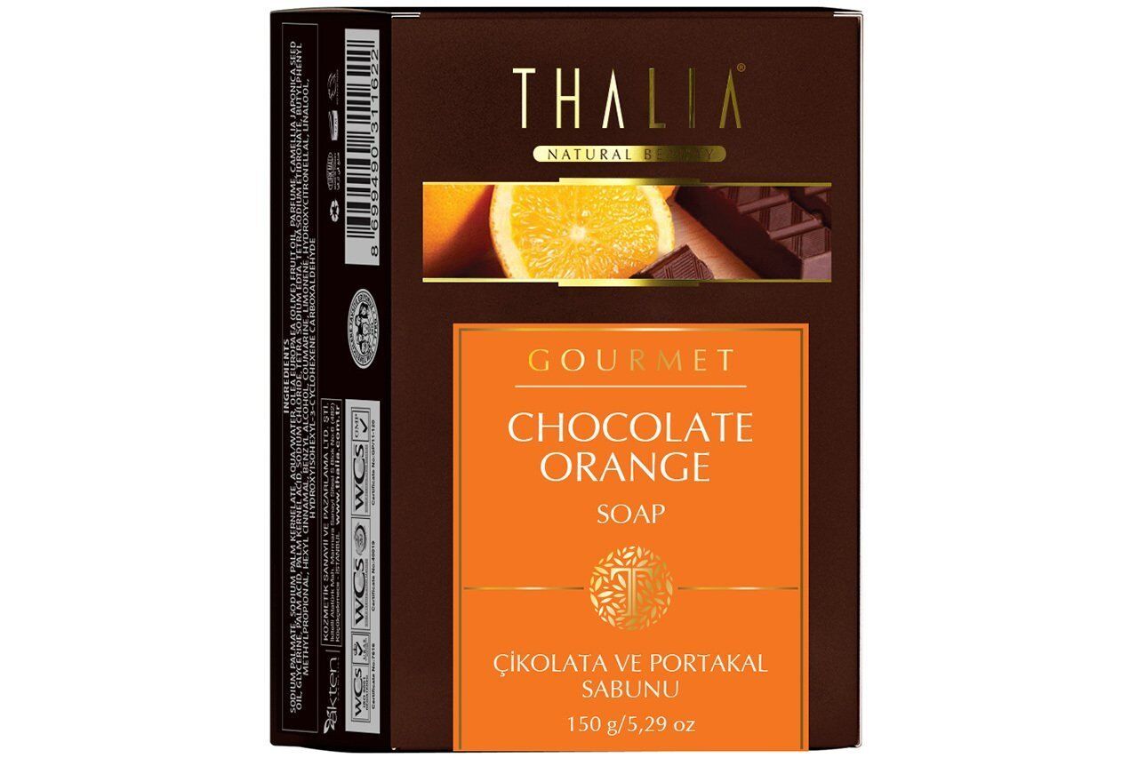 Chocolate and Orange Soap 150 gr