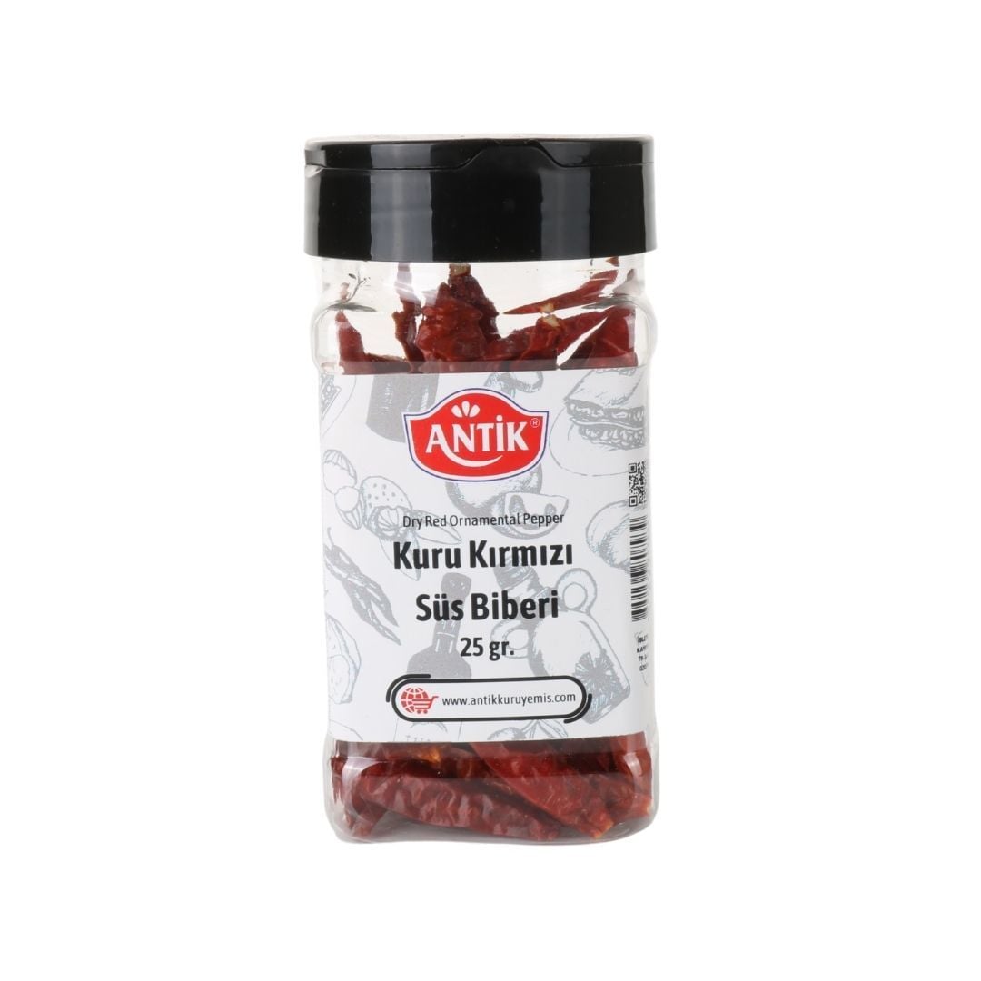 Kurutulmuş Süs Biberi 25 Gr