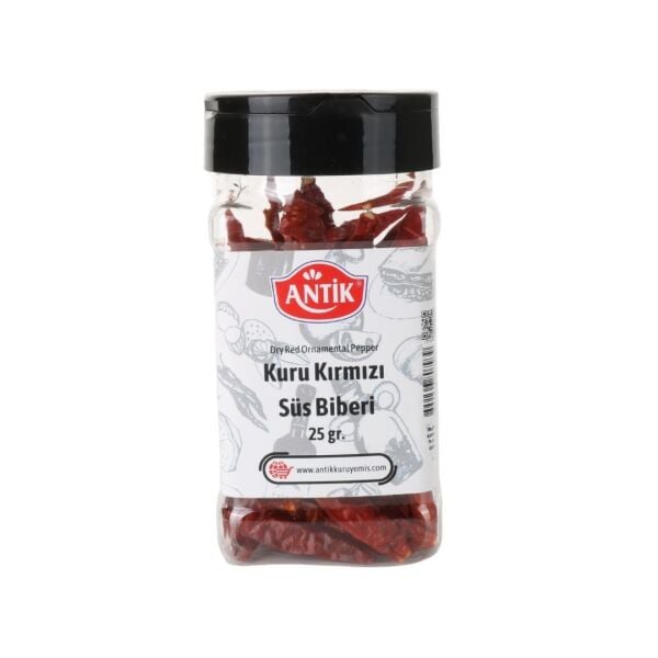Kurutulmuş Süs Biberi 25 Gr