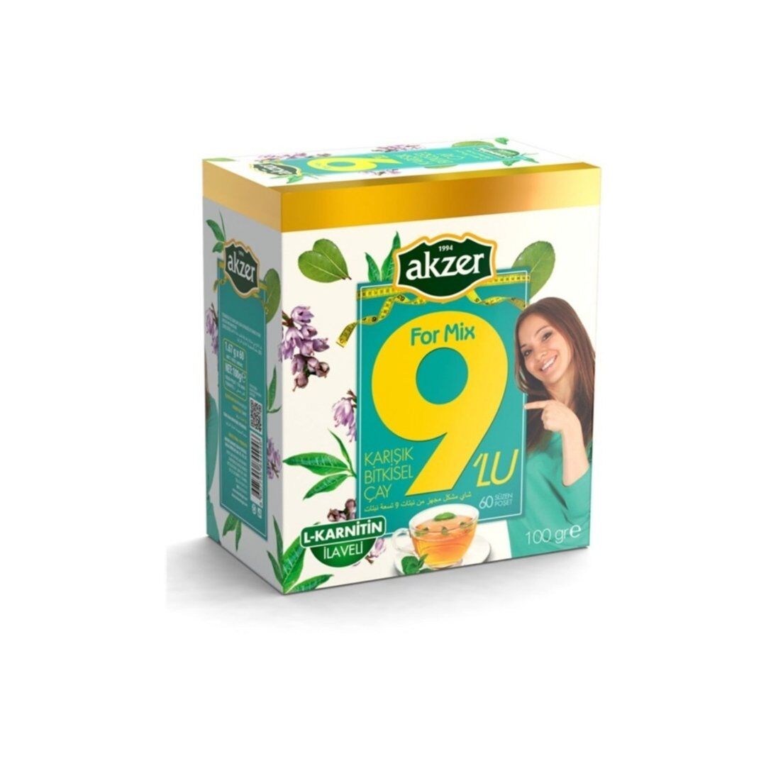 Form mix Mixed Herbal Tea with 9