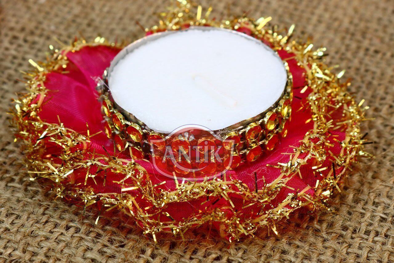 Fancy Hand Candle 12 pcs