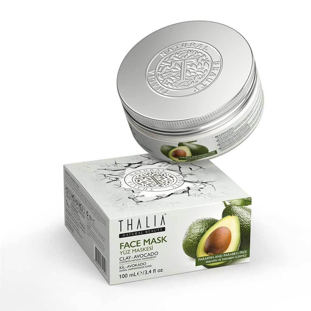 Clay Extract Face Care Mask Avocado 100 ml