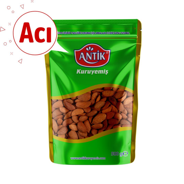 Acı Badem İçi Çiğ 500 g