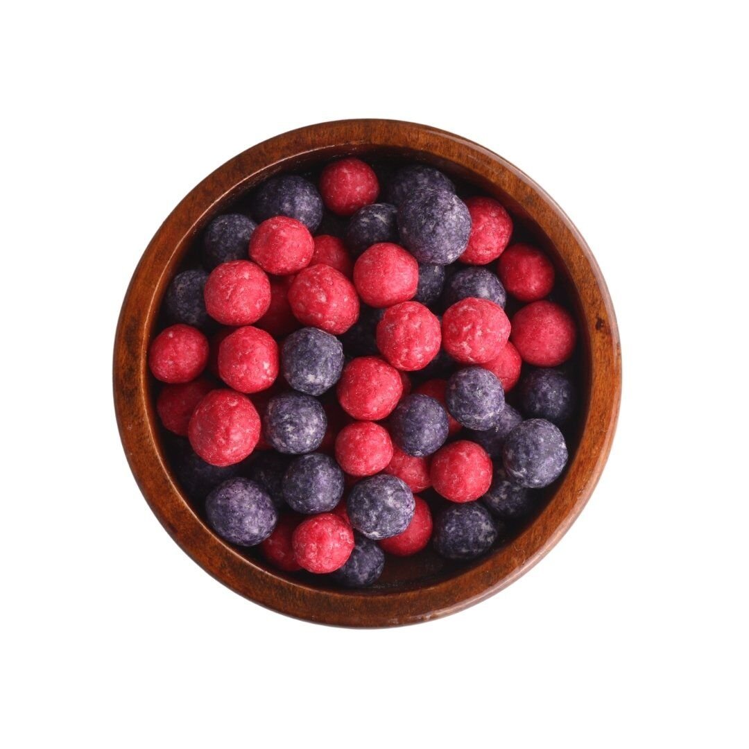 Çikolata Kaplı Karışık Meyve Küpü Draje 250 GR