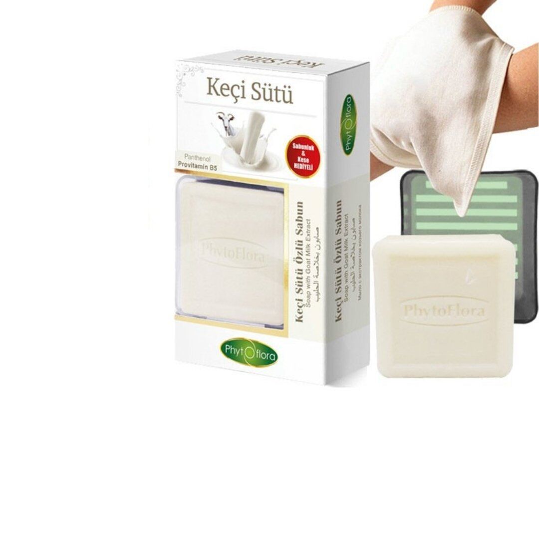 Goat Milk Extract Soap Pouch 125 gr