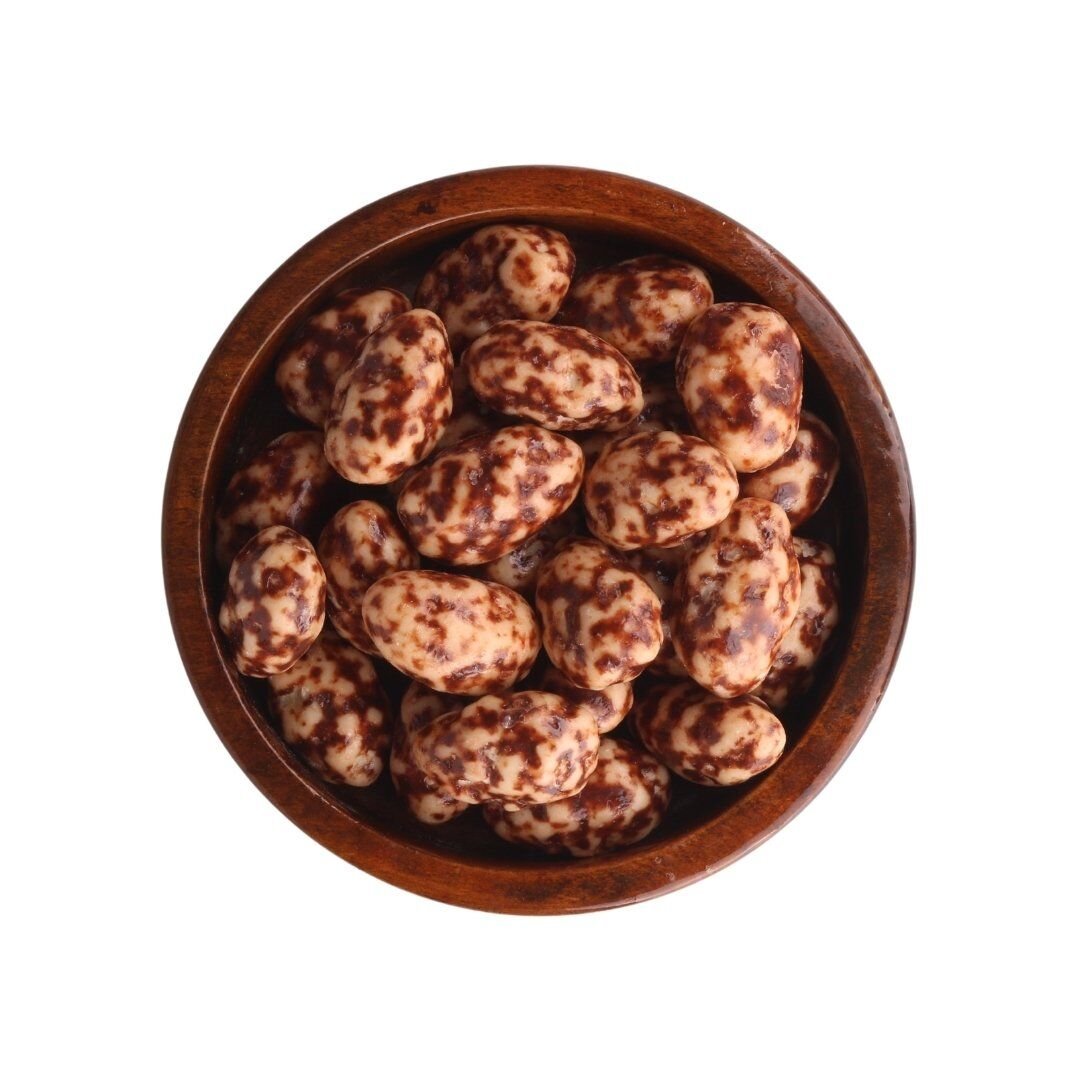 Dark Chocolate Coated Peeled Almond Dragee 250 gr